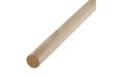 SO-TECH® Kleiderstange Eiche Rundstab 30mm Ø 50cm Bild 2