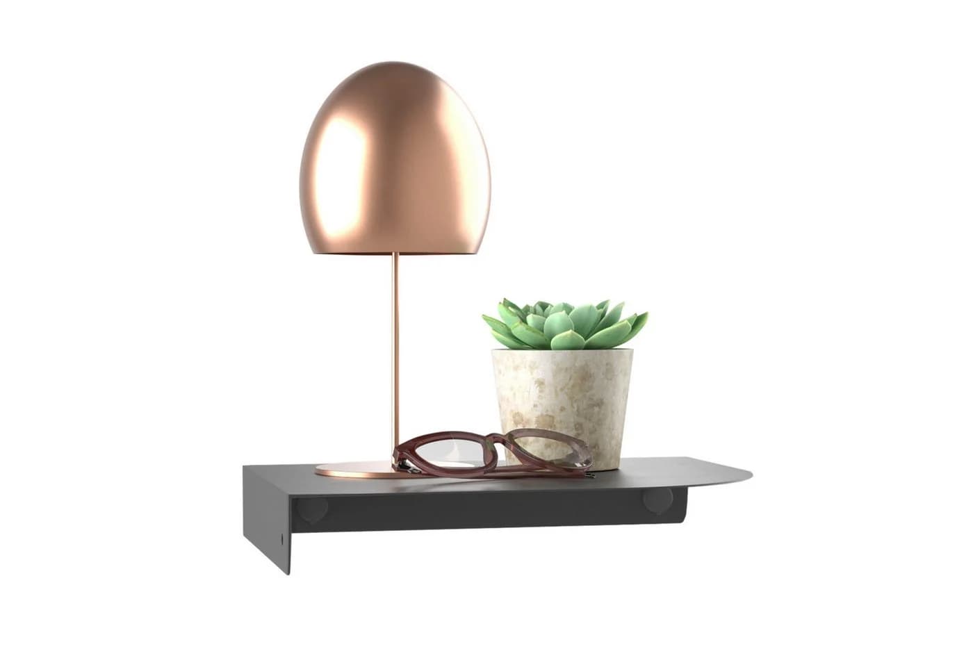 SO-TECH® Wandregal Eckregal HOVER Anthrazit - Bild 3