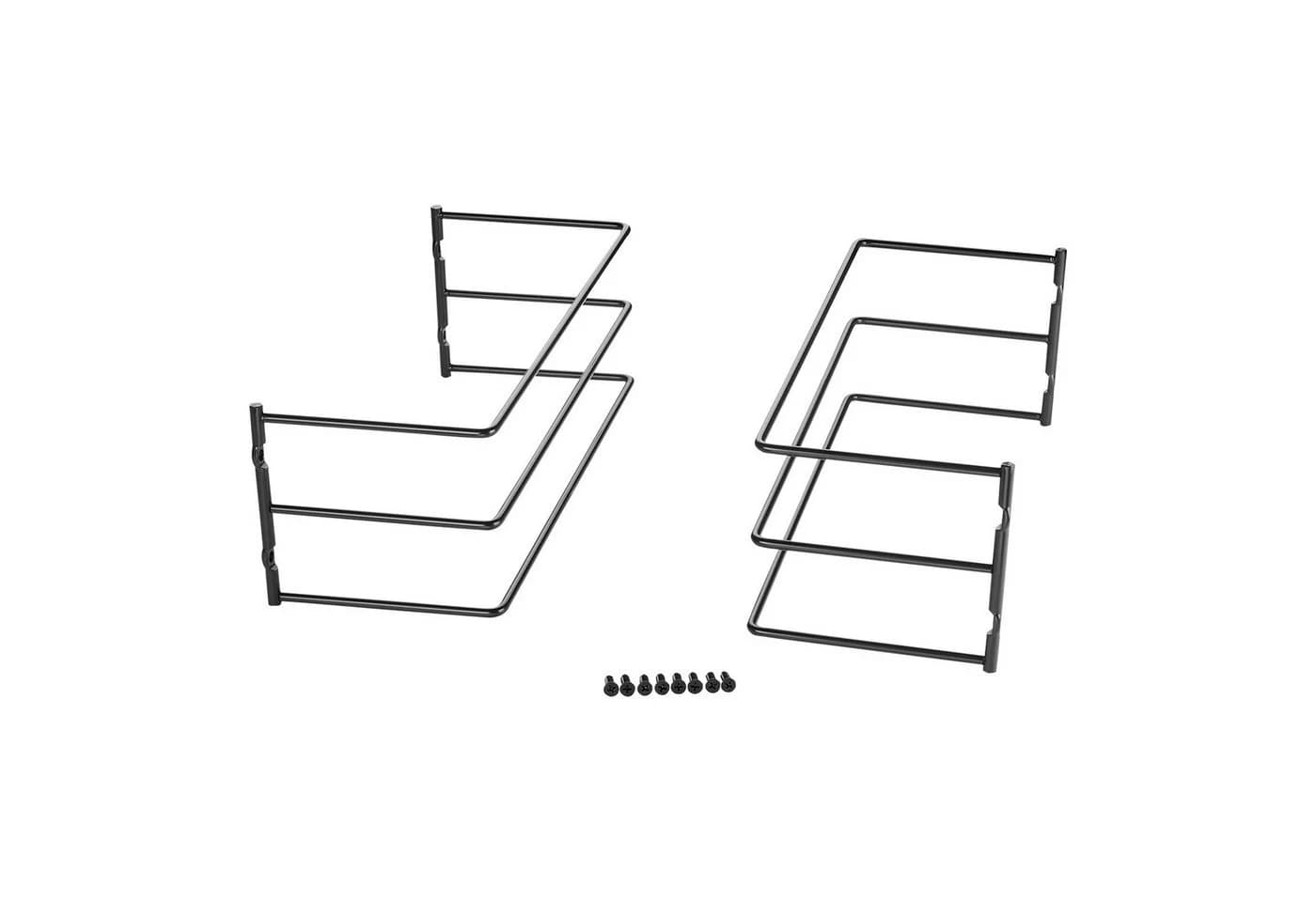 SO-TECH Backblechhalterung für 3 Backbleche 60 cm Küchenschrank Schwarz-Chrom - Bild 2