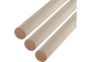 SO-TECH® Kleiderstange Buche Rundstab 30mm 50cm Spar-Set 3 St Bild 2