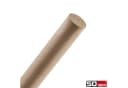 SO-TECH® Kleiderstange Buche Rundstab 30mm 50cm Spar-Set 3 St Bild 4