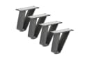 SO-TECH® Möbelfuß TANGO schwarz matt, belastbar bis 150 kg, 4er Set Bild 2