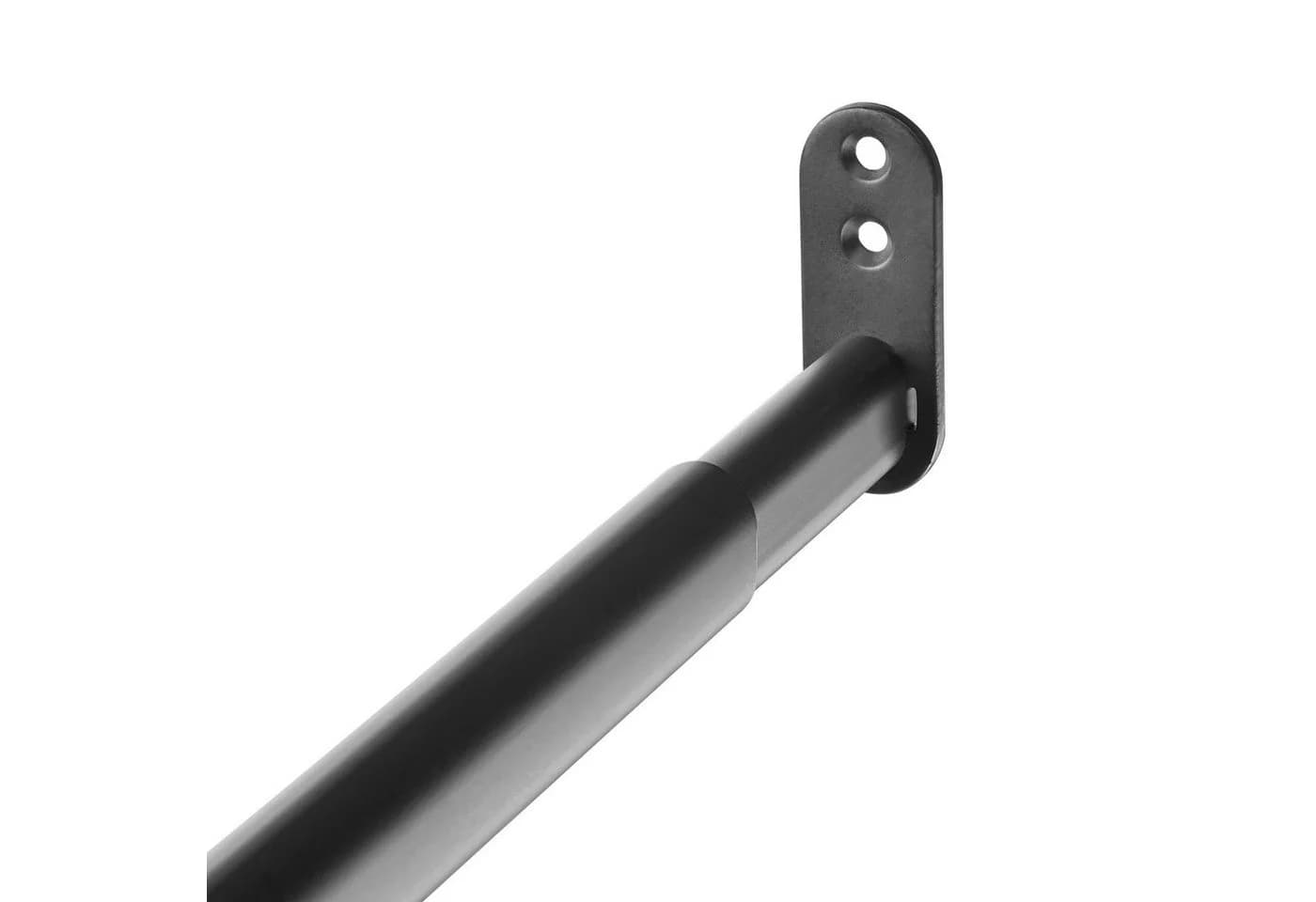 SO-TECH® Teleskopschrankstange Oval Schwarz Matt 90-110 cm - Bild 4