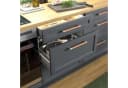 SO-TECH® Möbelgriff SW151 Edelstahloptik Buche 192 mm Bild 4