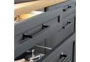 SO-TECH® Möbelgriff Bügelgriff XANTA BA 160 mm Schwarz matt Bild 3