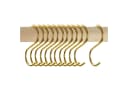 SO-TECH S-Haken 12er Set Antik Gold für Rundstäbe bis Ø 30 mm Bild 1