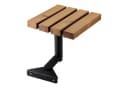 SO-TECH Gartenliege Anbautisch LOUNGER Schwarz Thermokiefer Bild 2