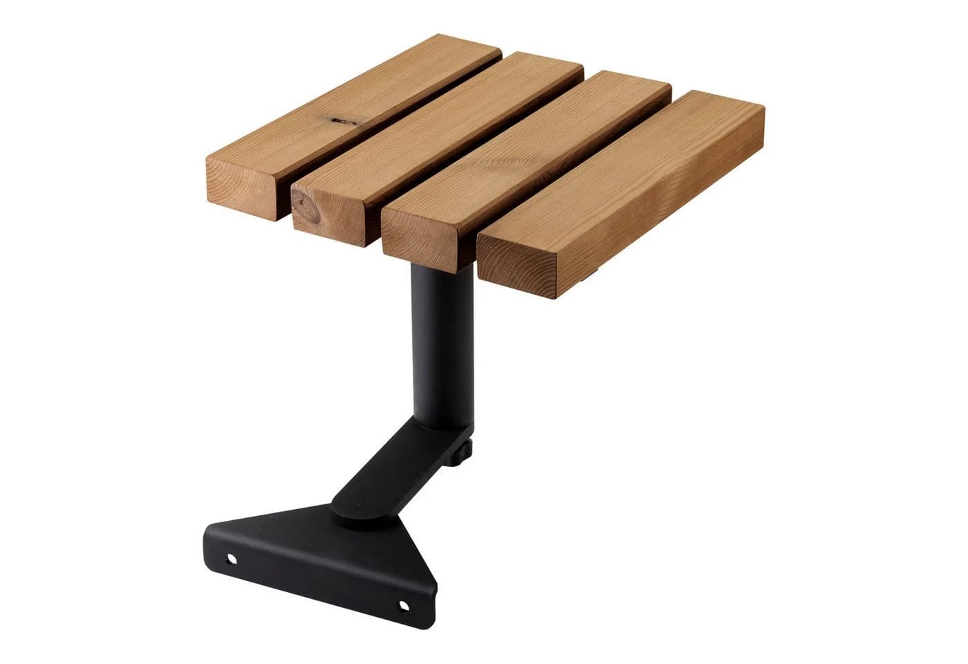 SO-TECH Gartenliege Anbautisch LOUNGER Schwarz Thermokiefer - Bild 2