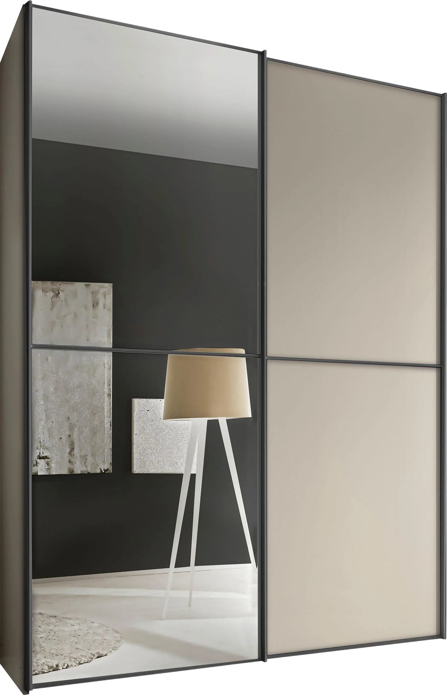 STAUD Schwebetürenschrank Sinfonie Plus Beige Sand Matt