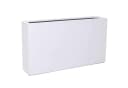 VIVANNO Pflanzkübel Fiberglas ELEMENTO SLIM Kasten Weiß Matt Bild 2