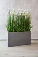 VIVANNO Pflanzkübel ELEMENTO SLIM Betongrau Matt Fiberglas Bild 4