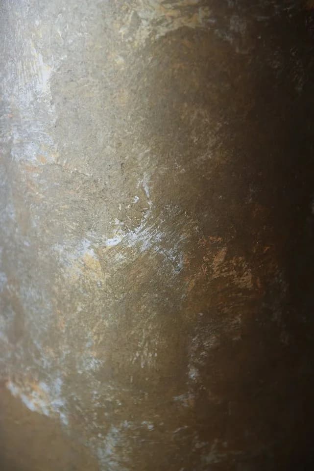 VIVANNO Bodenvase MAGNUM Rund Quarzgrau Seidenmatt Fiberglas - Bild 5