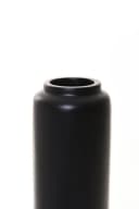 VIVANNO Bodenvase DIRETO Säule Schwarz Matt Fiberglas Bild 1