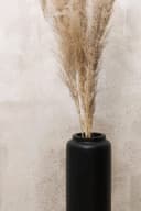 VIVANNO Bodenvase DIRETO Säule Schwarz Matt Fiberglas Bild 3