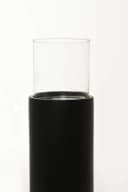VIVANNO Bodenwindlicht Fiberglas CANDIRO Rund Schwarz Matt Bild 1