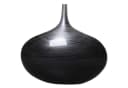 VIVANNO Bodenvase BELEZA Rund Silber Hochglanz Mit Muster Bild 2