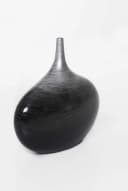 VIVANNO Bodenvase BELEZA Rund Silber Hochglanz Mit Muster Bild 5