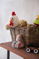 VIVANNO Regalkorb Rattan CESTA Kasten Natur Geflochten Bild 4