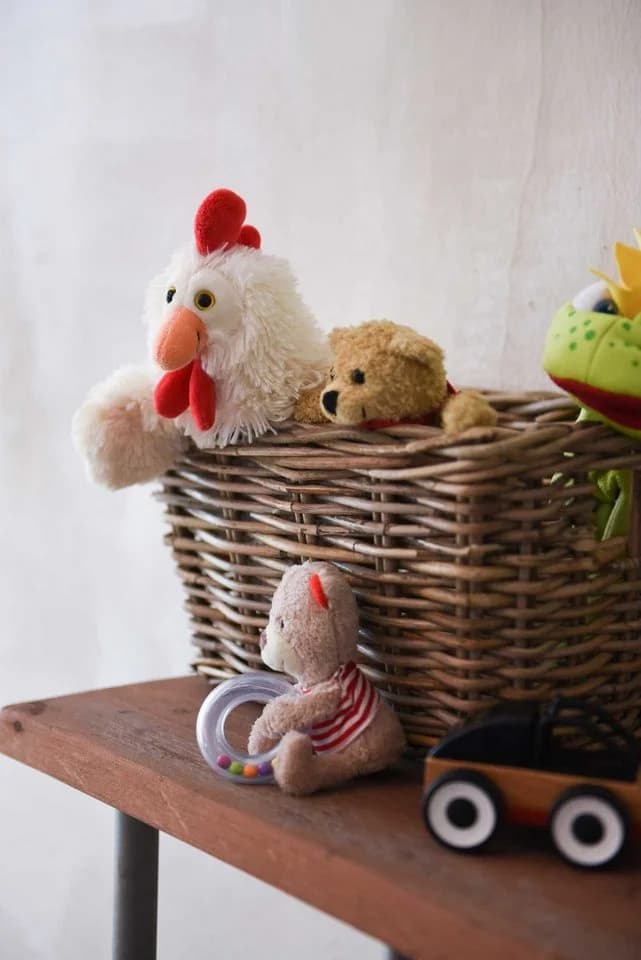 VIVANNO Regalkorb Rattan CESTA Kasten Natur Geflochten - Bild 4