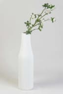 VIVANNO Bodenvase VERTIGO Säule Skandiweiß Matt Fiberglas Bild 3
