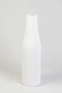 VIVANNO Bodenvase VERTIGO Säule Skandiweiß Matt Fiberglas Bild 5