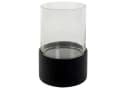 VIVANNO Windlicht CANDIRA Rund Schwarz Matt Fiberglas Bild 2