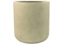 VIVANNO Blumentopf CHICO Rund Vesuvbeige Matt Fiberglas Bild 2