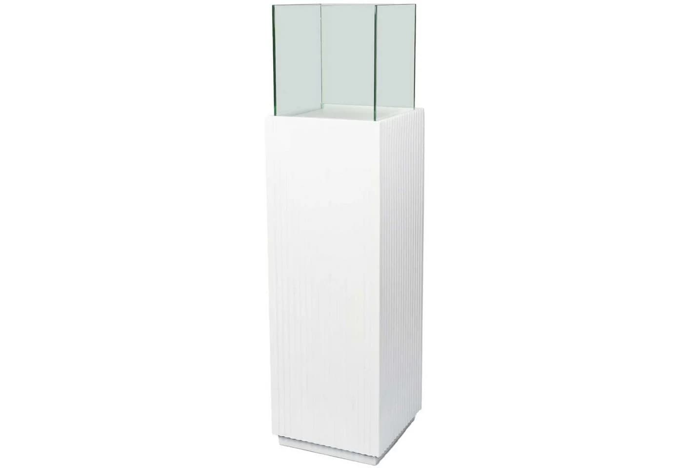 VIVANNO Bodenwindlicht Fiberglas Rechteckig Skandiweiß Matt - Bild 2