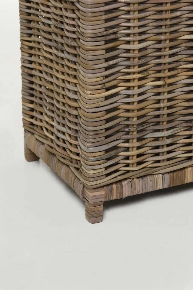 VIVANNO Wäschekorb Rattan CESTO mit Deckel und Inlay - Bild 5