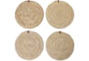 VIVANNO Platzset Maisblatt ILANA Rund Natur Geflochten 4er Set Bild 2