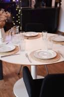 VIVANNO Platzset Maisblatt ILANA Rund Natur Geflochten 4er Set Bild 3
