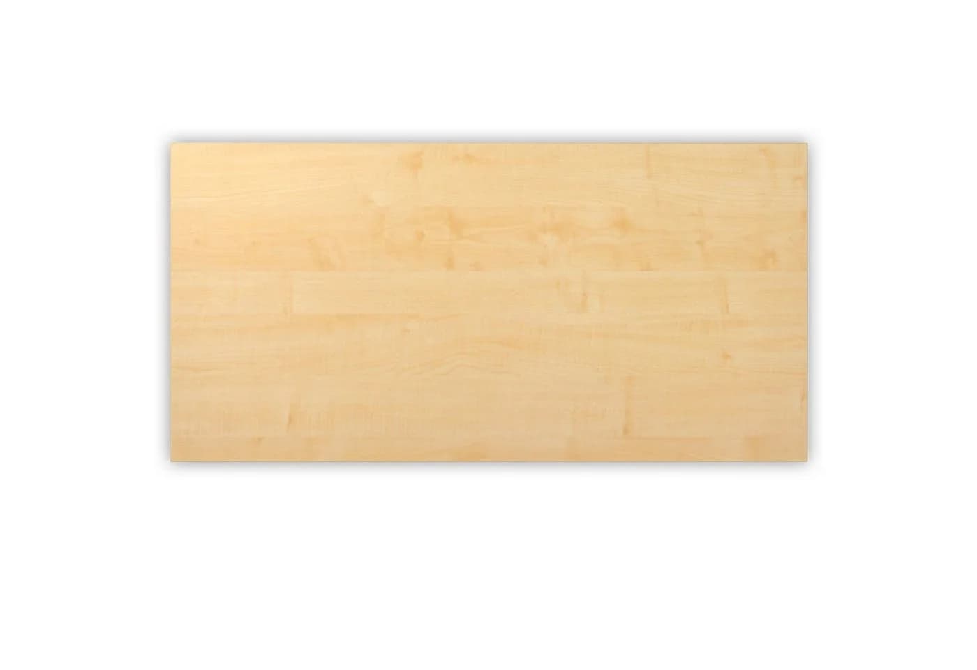 bümö Schreibtischplatte Ahorn Dekor 160x80 cm Spanplatte - Bild 2