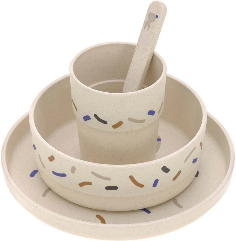 Lässig Dish Set PP/Cellulose Little Mateys royal blue