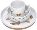 LÄSSIG Kindergeschirr-Set Little Mateys royal blau Porzellan Bild 1