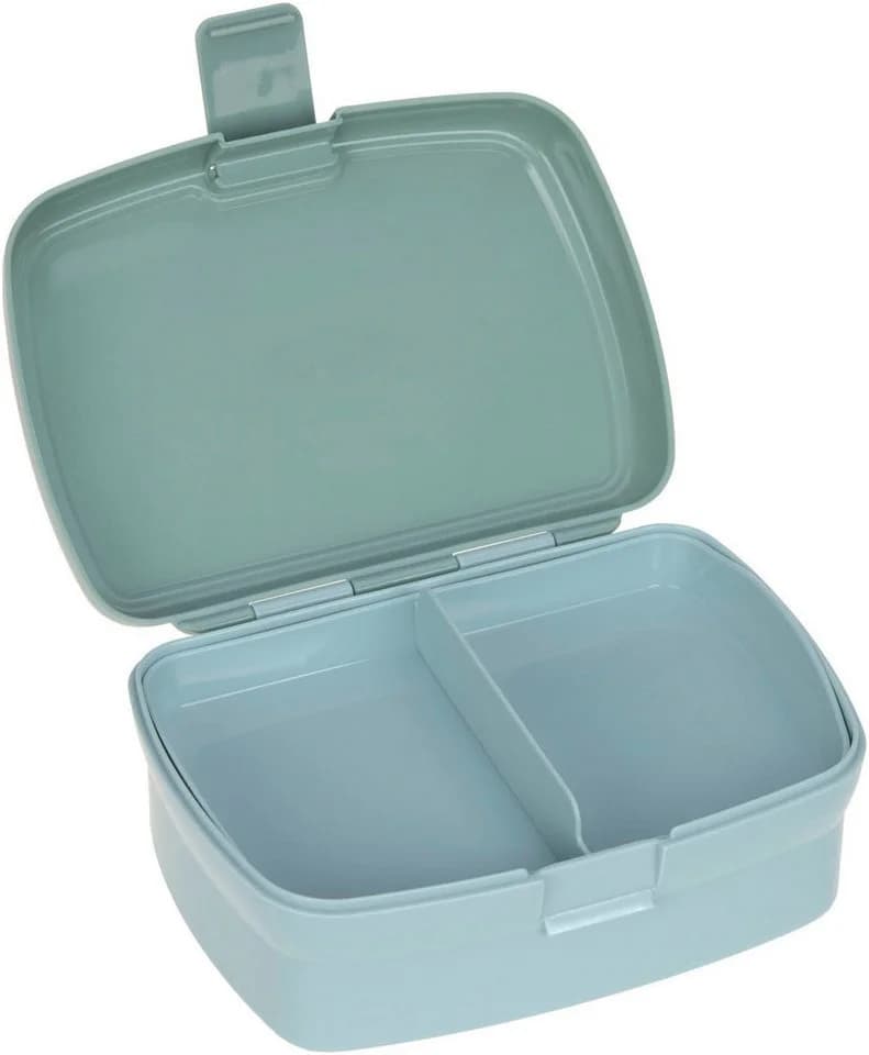 LÄSSIG Lunchbox Tiny Drivers Excavator Grün mit Trinkflasche - Bild 4