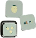 LÄSSIG Lunchbox Happy Fruits Lemon 3-er Set Kinder Gelb Bild 3