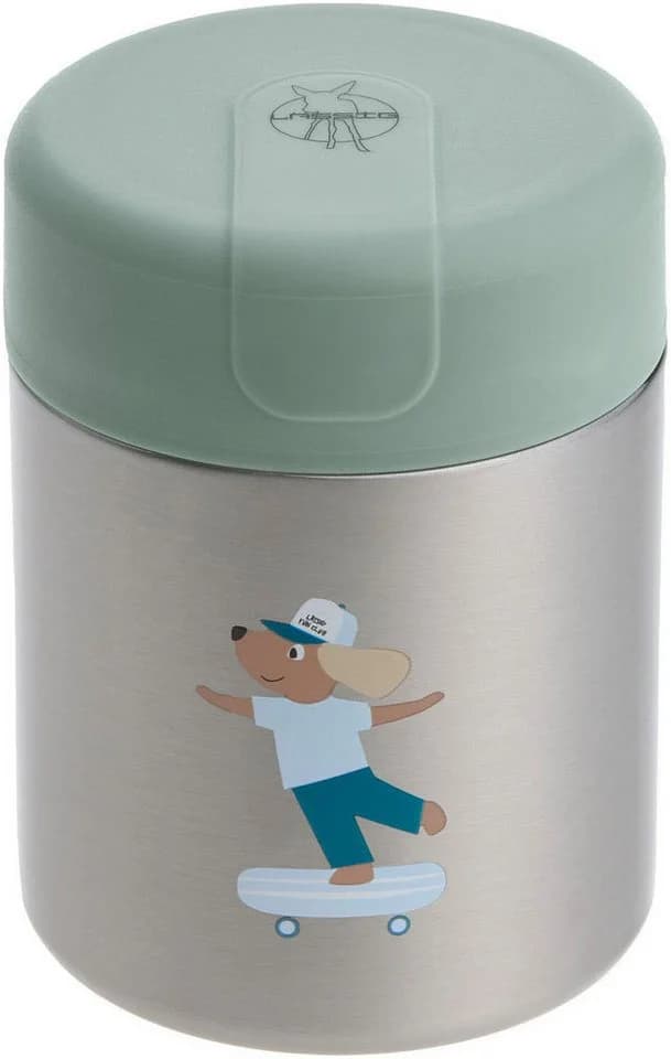 LÄSSIG Thermobehälter Tiny Team Dog Baby Grün 315 ml - Bild 2