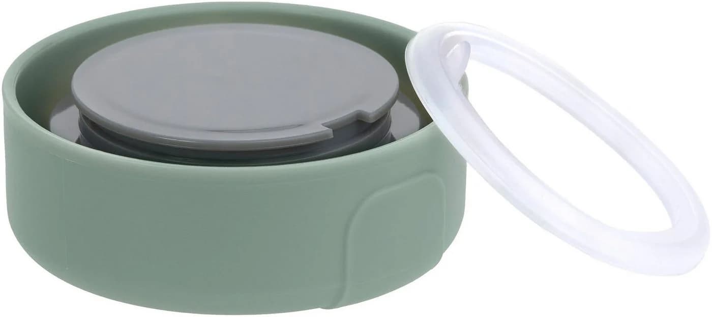 LÄSSIG Thermobehälter Tiny Team Dog Baby Grün 315 ml - Bild 4