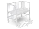 FabiMax Beistellbett Boxspring FIX weiß lackiert Bild 2