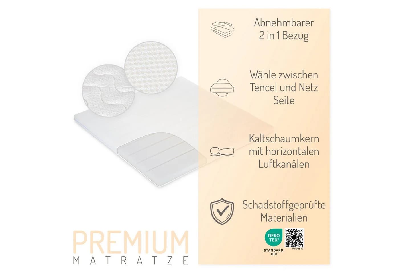 FabiMax Laufgitter grau massiv Buchenholz - Bild 4