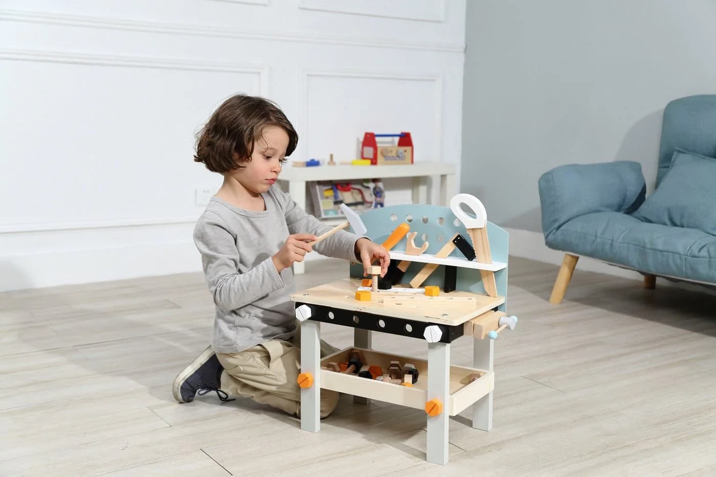 CHIC2000 Spielwerkbank Werkbank klein mint