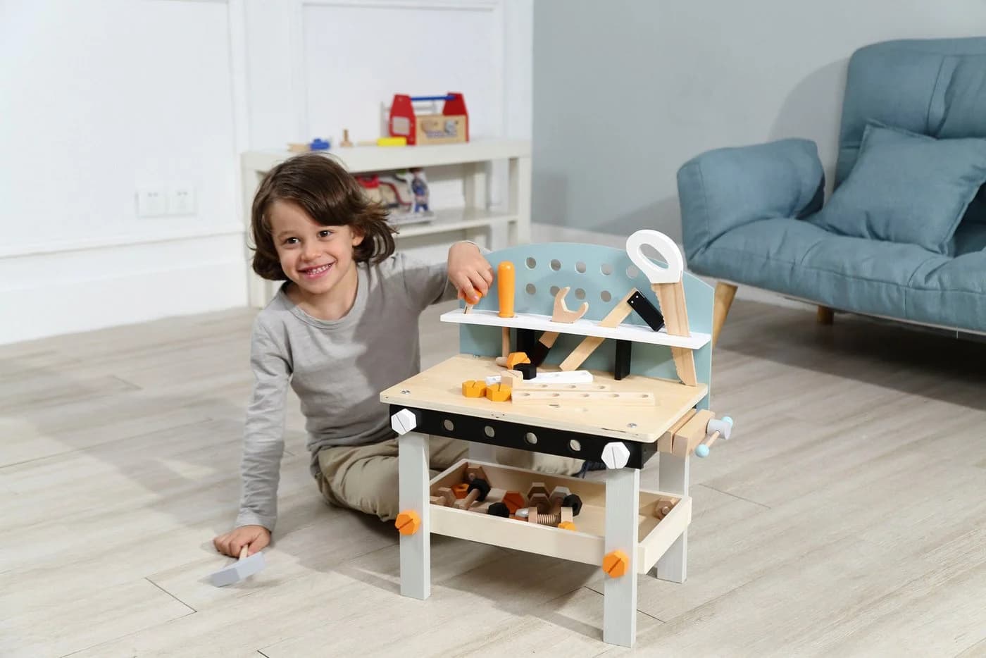 CHIC2000 Spielwerkbank Werkbank klein mint - Bild 3