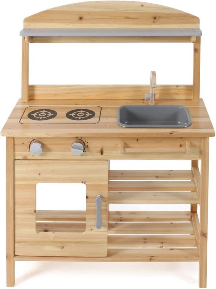 Bayer Chic 2000 Outdoor-Spielküche CHIC2000 Natur Holz mit Sound - Bild 3