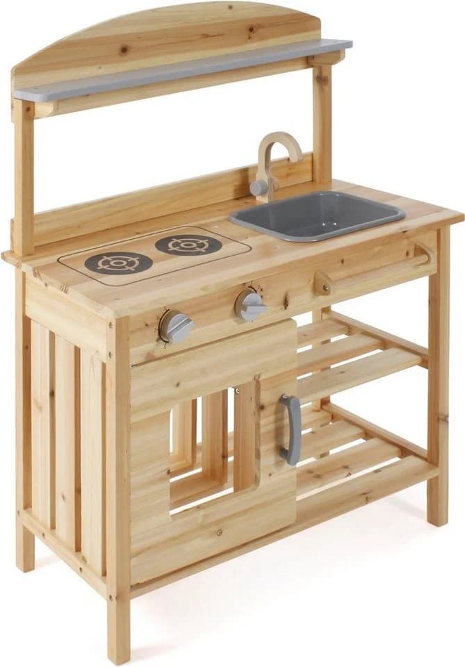 Bayer Chic 2000 Outdoor-Spielküche CHIC2000 Natur Holz mit Sound - Bild 4
