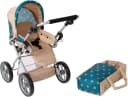 CHIC2000 Kombi-Puppenwagen Leni Beige mit Tragetasche Bild 4