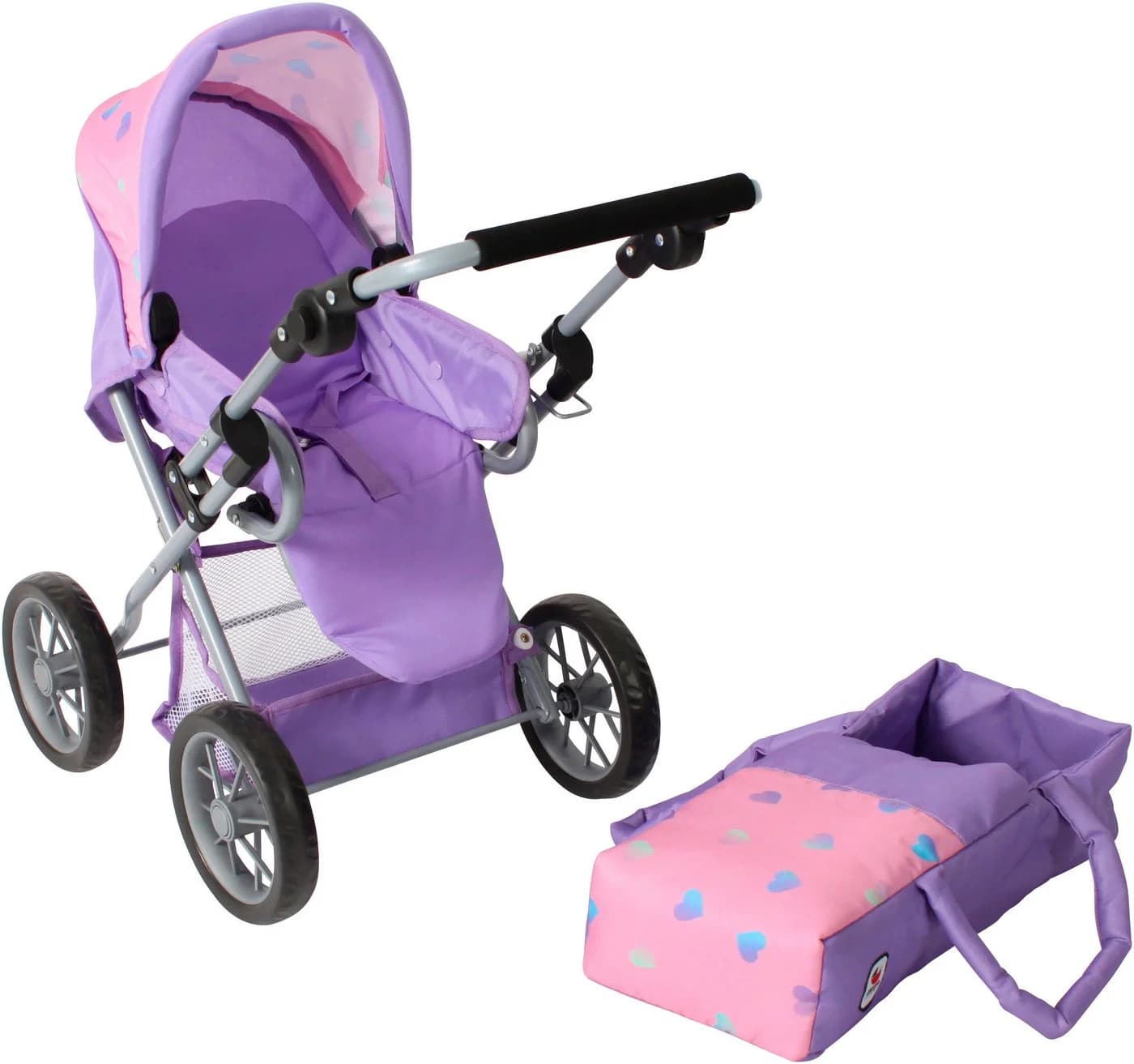 CHIC2000 Kombi-Puppenwagen Leni Violett 3-in-1 - Bild 4