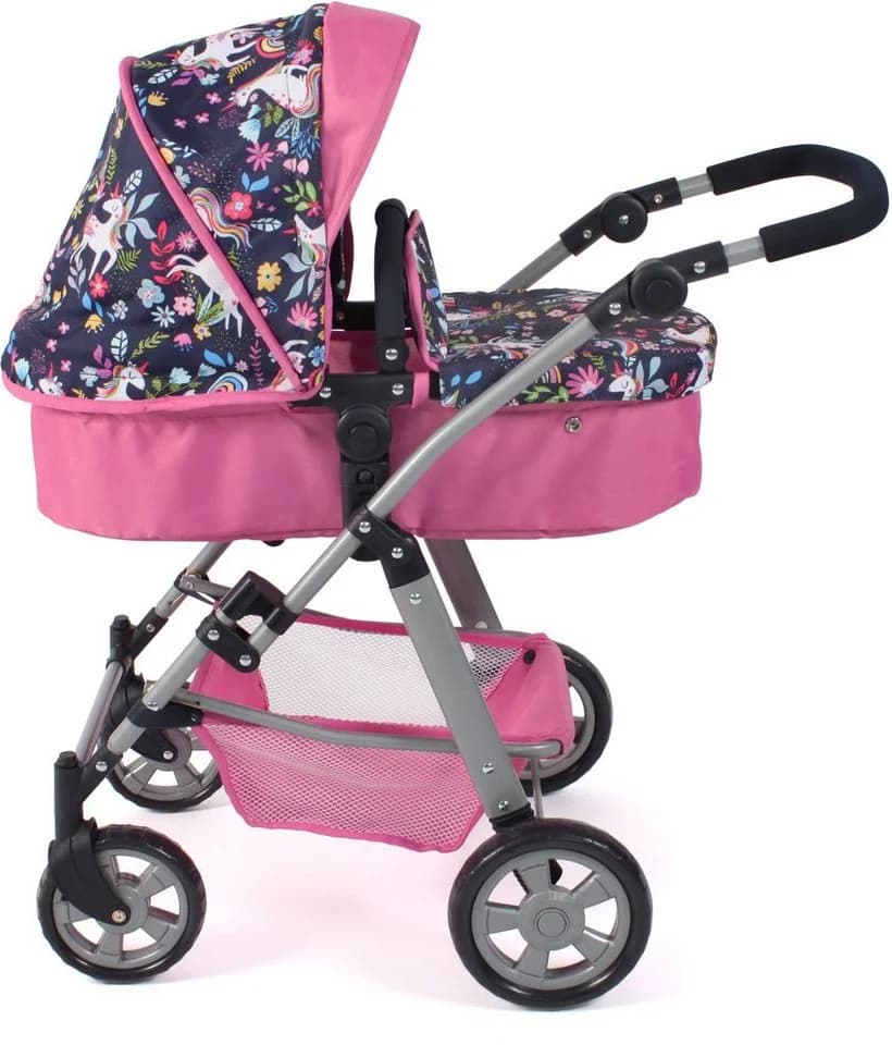 CHIC2000 Kombi-Puppenwagen Nele Einhorn zusammenklappbar