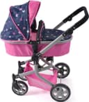 CHIC2000 Kombi-Puppenwagen Mika Butterfly Rosa Bild 1