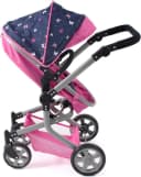CHIC2000 Kombi-Puppenwagen Mika Butterfly Rosa Bild 3
