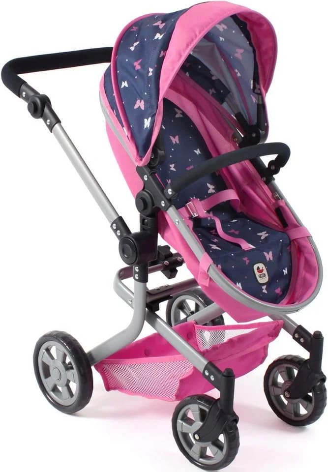 CHIC2000 Kombi-Puppenwagen Mika Butterfly Rosa - Bild 4